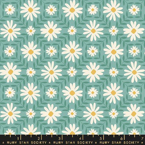 Endpaper Vintage Flowers in Water - Ruby Star Society Sold by the Half Yard